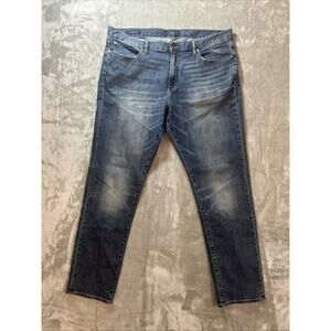 Lucky Brand 410 Jeans Mens 40x34 Athletic Fit Western Cowboy Casual Dad Classic